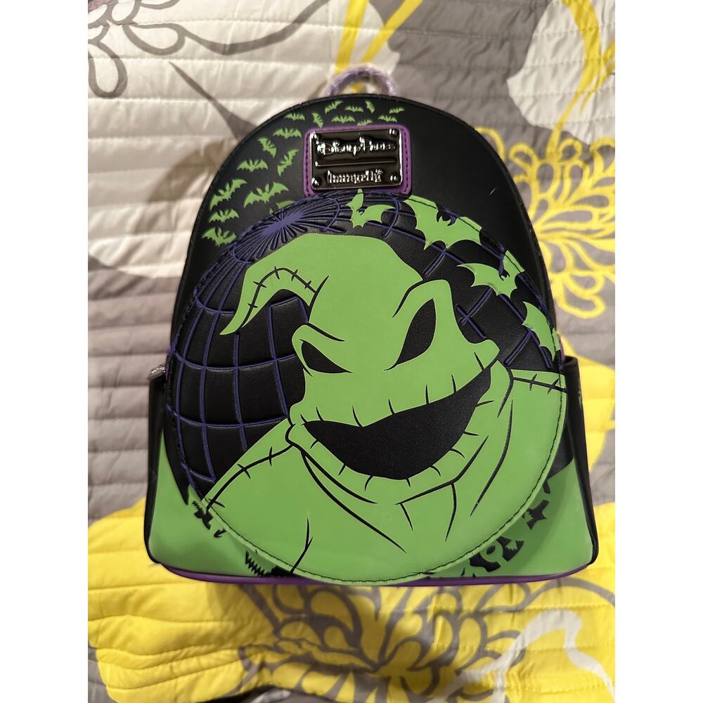 NWT Disney Parks Oogie Boogie Bash Loungefly Halloween Villains Backpack